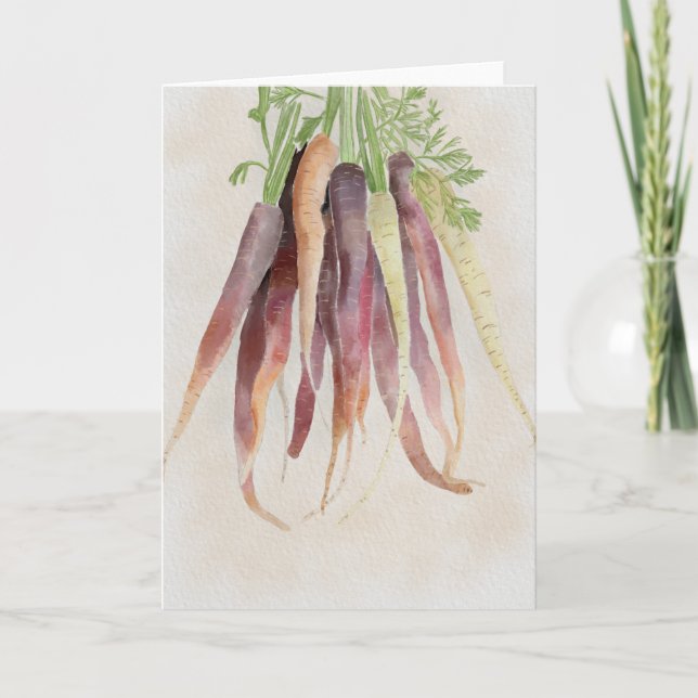 Carrots, 5x7 Note Card (Front)