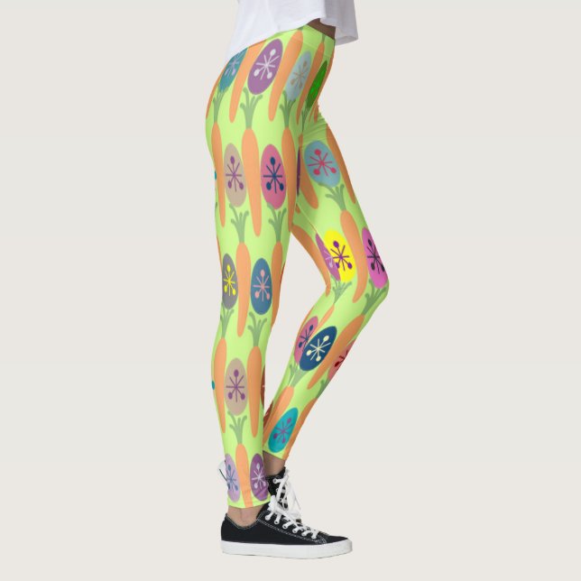Carrots and Eggs Leggings (Right)
