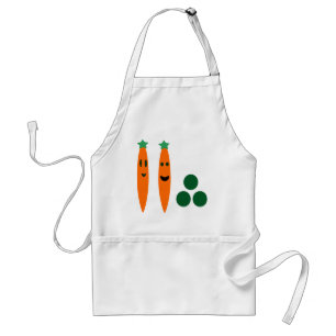 Carrots and Peas Standard Apron