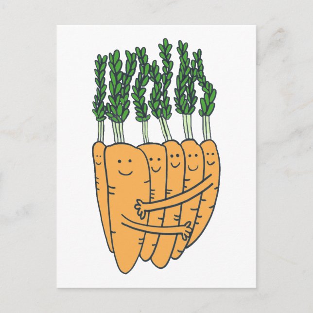 Carrots Postcard (Front)
