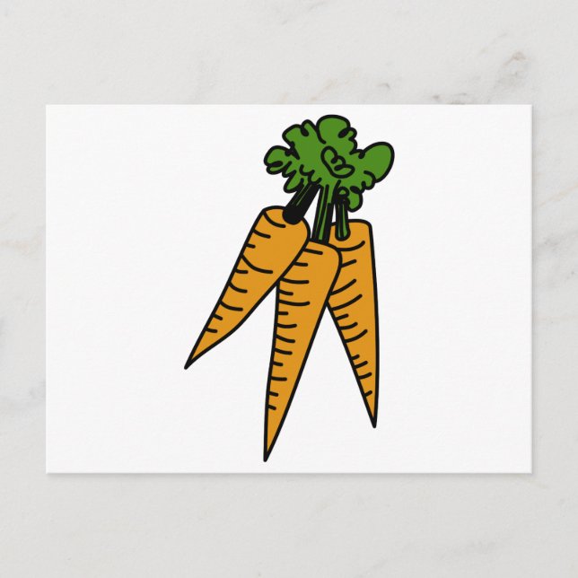 Carrots Postcard (Front)