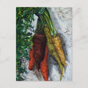 carrots postcard