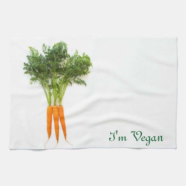 Carrots Tea Towel (Horizontal)
