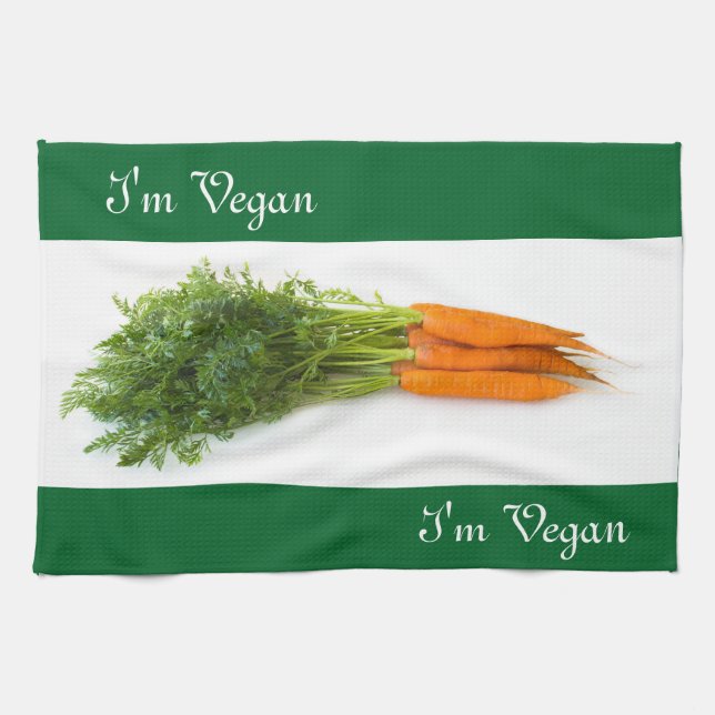 Carrots Tea Towel (Horizontal)