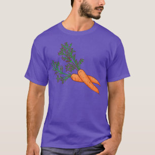 Carrots Vegetables Food Vegan Vegetarian  T-Shirt