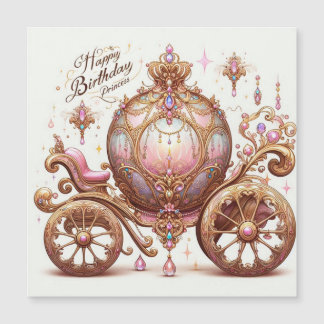 Carroza Collection Princess Magnetic Card