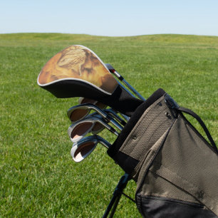 Carry Cuteness: Adorable Cat and Dog Golf Course  Head Cover