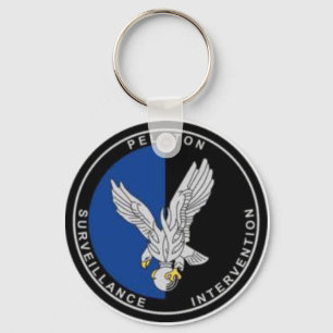 Carry key PSIG, GENDARMERIE Ring
