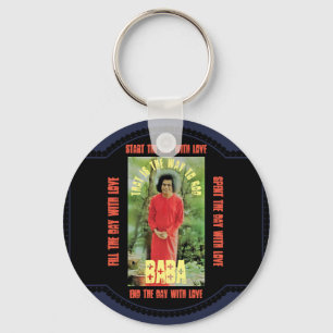 Carry-key Sathya Sai Baba Coils Key Ring