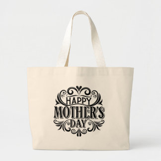 Carry Love with Mum Large Tote Bag