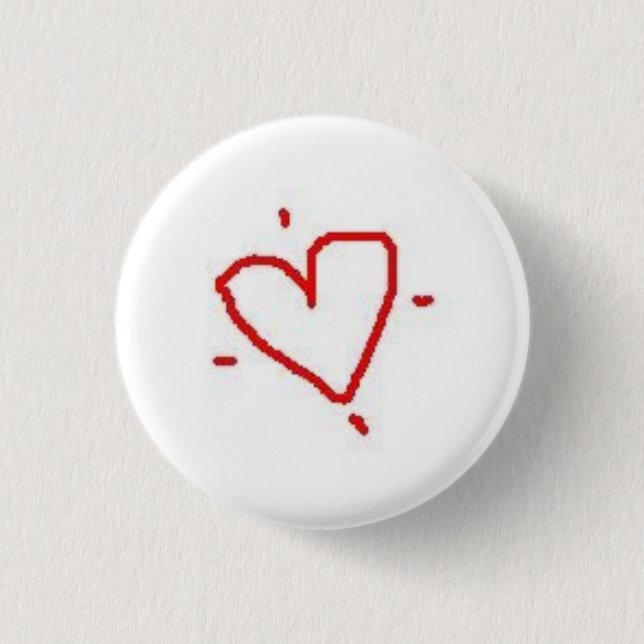 Carry My Heart 3 Cm Round Badge (Front)