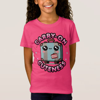 CARRY-ON CUTENESS – Kawaii Suitcase Design T-Shirt