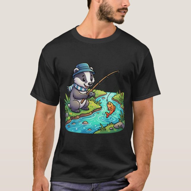 Carry on fishing T-Shirt (Front)