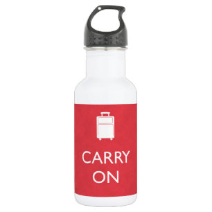 CARRY ON - Luggage - Funny Red 532 Ml Water Bottle