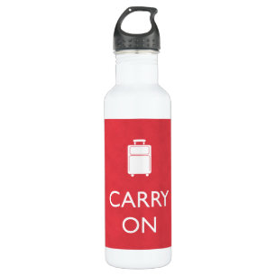 CARRY ON - Luggage - Funny Red 710 Ml Water Bottle