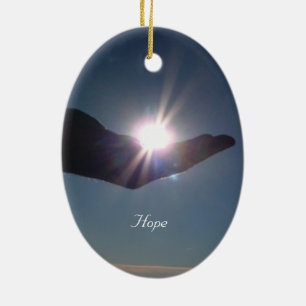 Carry sunshine, hope and inspiration with you! ceramic tree decoration