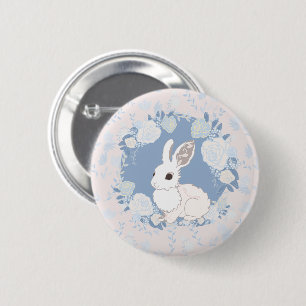 Carry the Bunny 6 Cm Round Badge