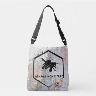 Carry the future with Alhagas logo /  Crossbody Bag