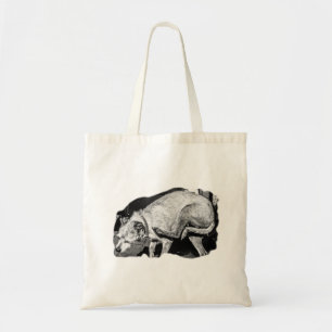 Carry the Terrier Twist Tote Bag