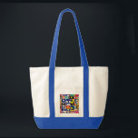 Carry the Tradition: Jewish Symbols Tote Bag<br><div class="desc">Embrace the spirit of faith and heritage with our "Carry the Tradition" Jewish Symbols Tote Bag. Adorned with iconic symbols such as the Star of David, menorah, and hamsa, this tote bag is more than a carryall; it's a visual celebration of Jewish tradition. Sturdy, spacious, and stylish, it effortlessly merges...</div>