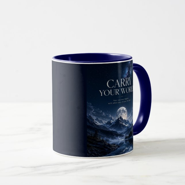 Carry Your World Mug (Front Right)