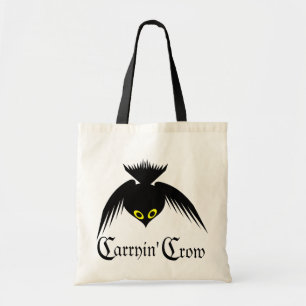 Carryin' Crow Tote Bag