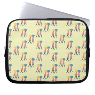 Carrying A Pill Pattern Laptop Sleeve