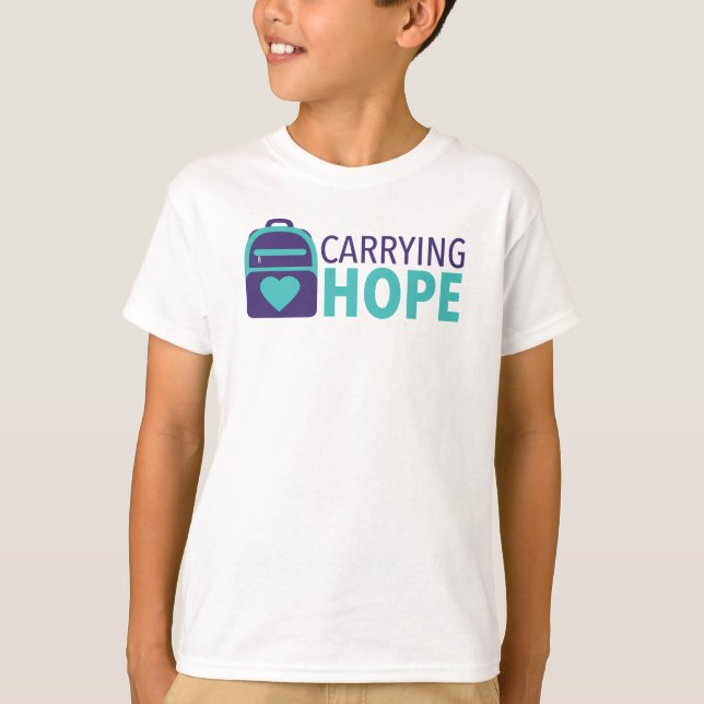 Carrying Hope Basic Kids Tee (Front)