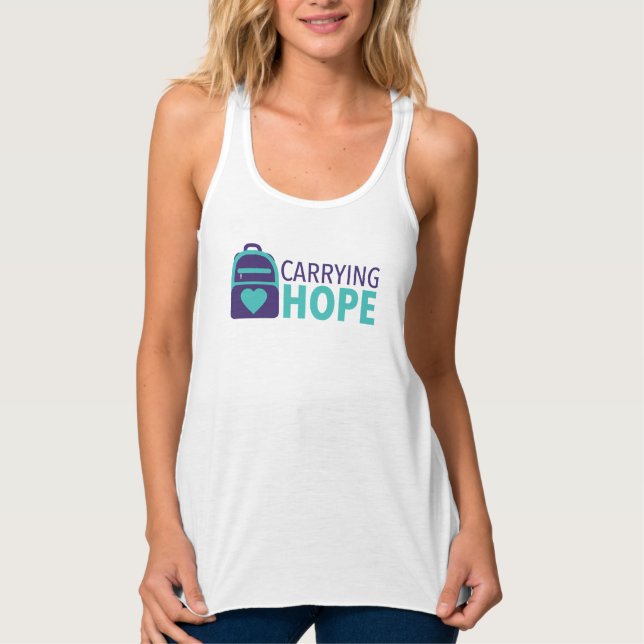 Carrying Hope Racer Back Tank Top (Front)