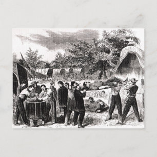 Carrying off the Wounded after the Antietam Postcard