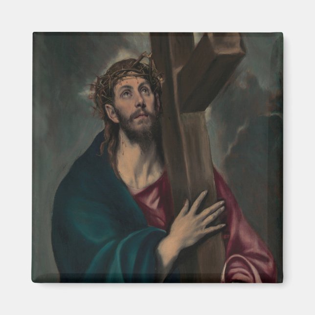 Carrying the Cross Magnet (Front)