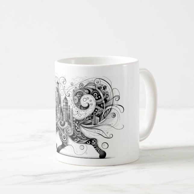Carrying The World With Style  Coffee Mug (Front Right)