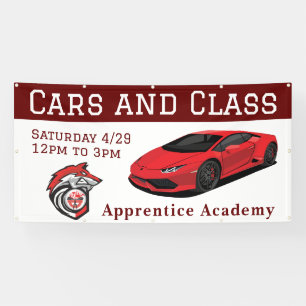 Cars and Class Banner