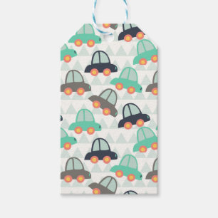 Cars and More Cars Gift Tags