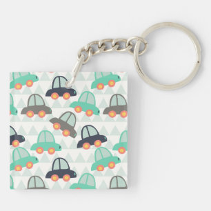 Cars and More Cars Key Ring