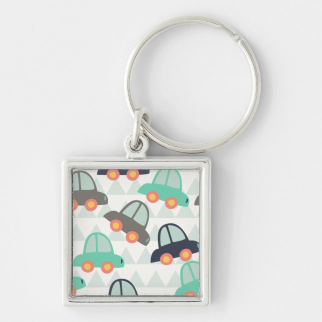 Cars and More Cars Key Ring (Front)
