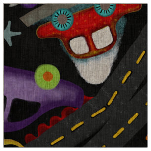 Cars Fabric