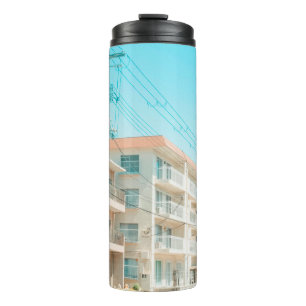 CARS ON ROAD THERMAL TUMBLER
