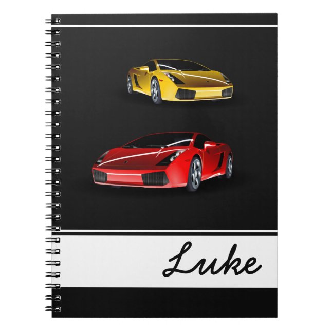 Cars Photo Notebook (Front)