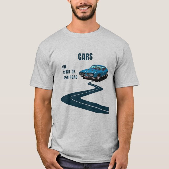 Cars: The Spirit of the Open Road | F1 | Motorspor T-Shirt (Front)