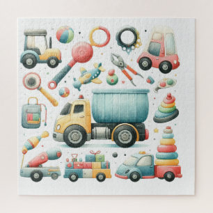 Cars toys jigsaw puzzle