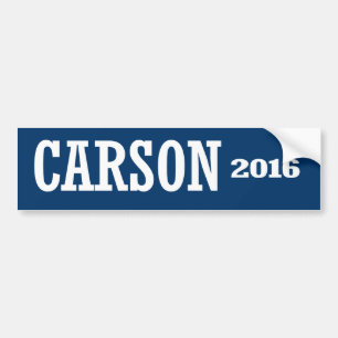 CARSON 2016 BUMPER STICKER