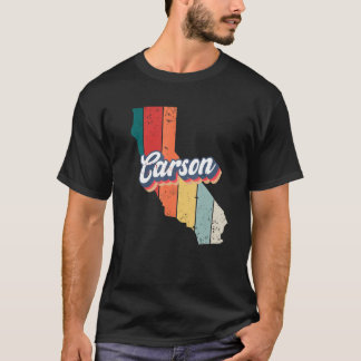 Carson City Retro Vintage Hometown California T-Shirt