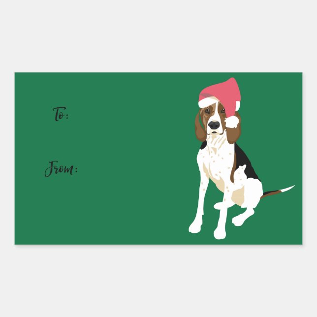 Carson Holiday Gift Tags Stickers (Front)