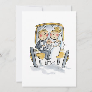 Cart before the horse invitation