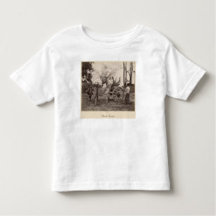 Cart pulled by two oxen at Mandalay, Burma Toddler T-Shirt