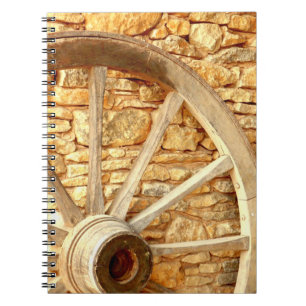 Cart Wheel Photo Notebook