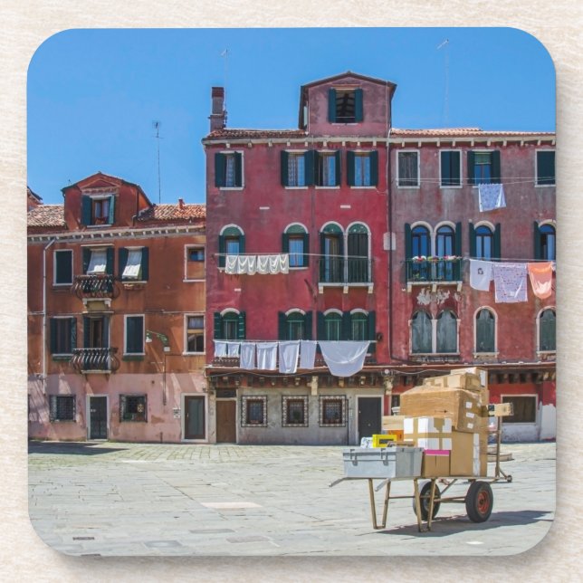 Cart with boxes in Venice Coaster (Front)