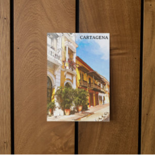 Cartagena Colombia Historic Centre Postcard