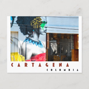 Cartagena, Colombia, Postcard